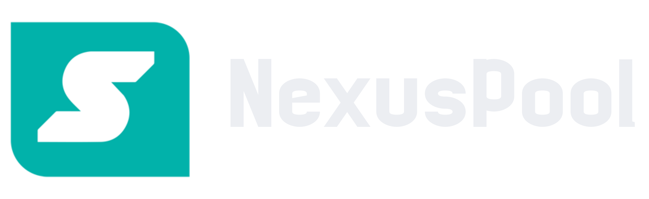 NexusPool logo, horizontal, color