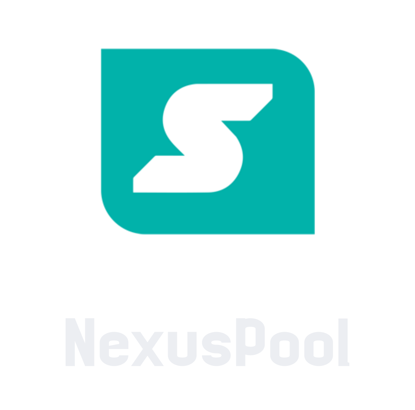 NexusPool logo, vertical, color
